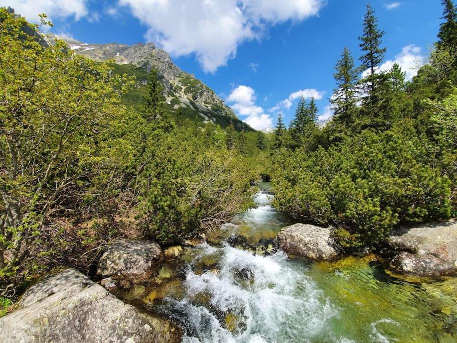 Apartman Ve Vysokych Tatrach Štrbské Pleso Exterior foto